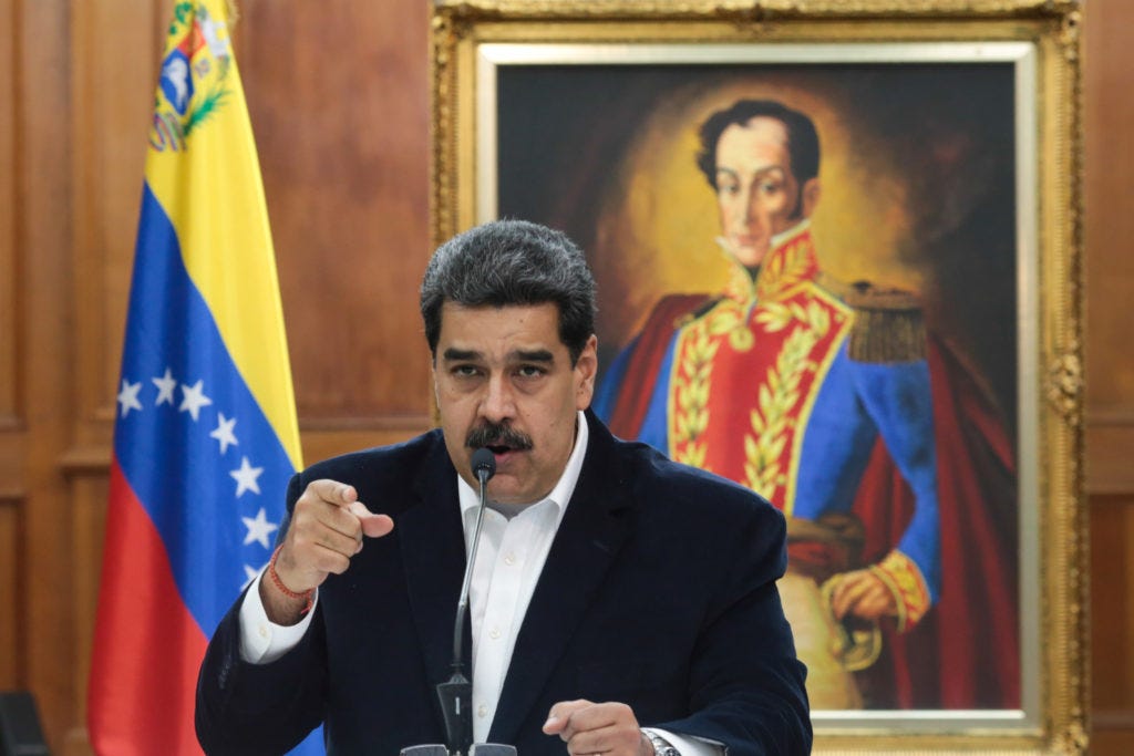 Venezuelan President Nicolas Maduro is cracking down on opponents who challenge his presidential election victory - Photo: AP Venezuelan President Nicolas Maduro is cracking down on opponents who challenge his presidential election victory - Photo: AP