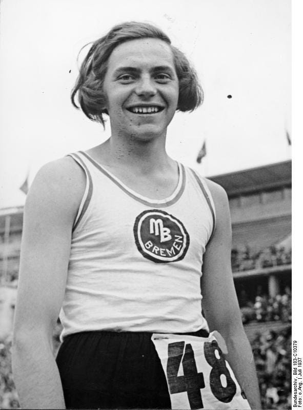 German High Jumper Dora Ratjen: Was She a Man or a Woman? Is that the Right  Question? – The Olympians