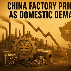 China Factory Prices Drop as Domestic Demand Fails