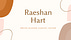 Raeshan Writes