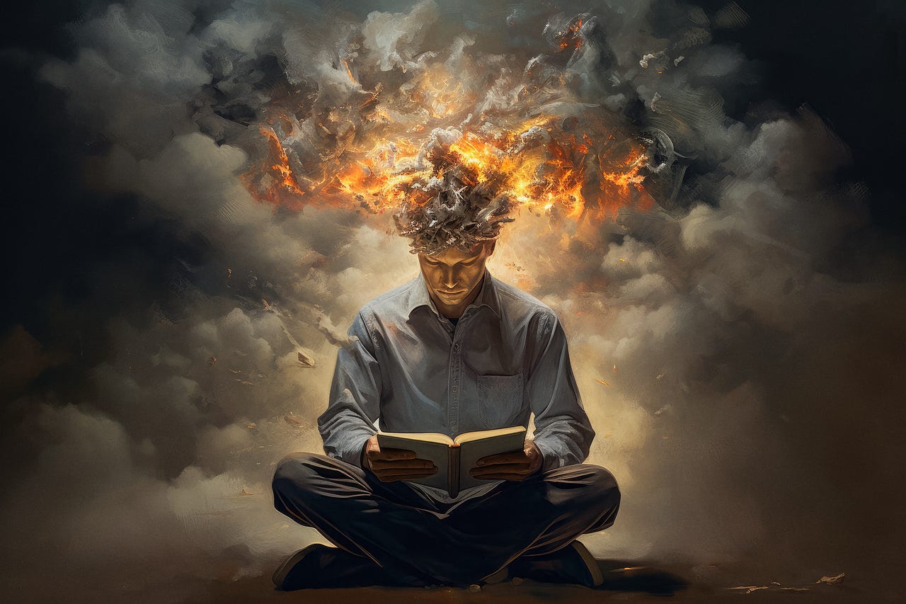 Download Ai Generated, Reading, Thinking. Royalty-Free Stock Illustration  Image - Pixabay
