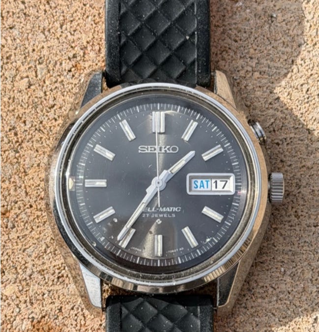 Reader Review: 1969 Seiko Bell-Matic - by Jack Baruth