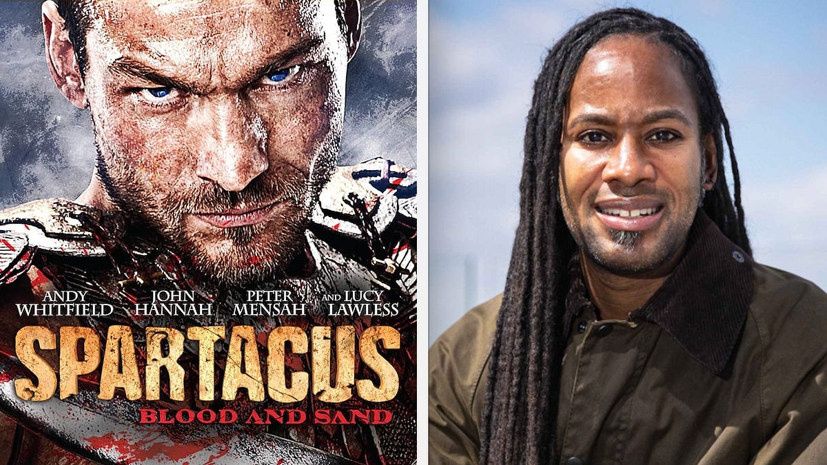 Jason Arday Apparently Plagiarized His Memoir Title and Origin Story From the TV Show 'Spartacus'