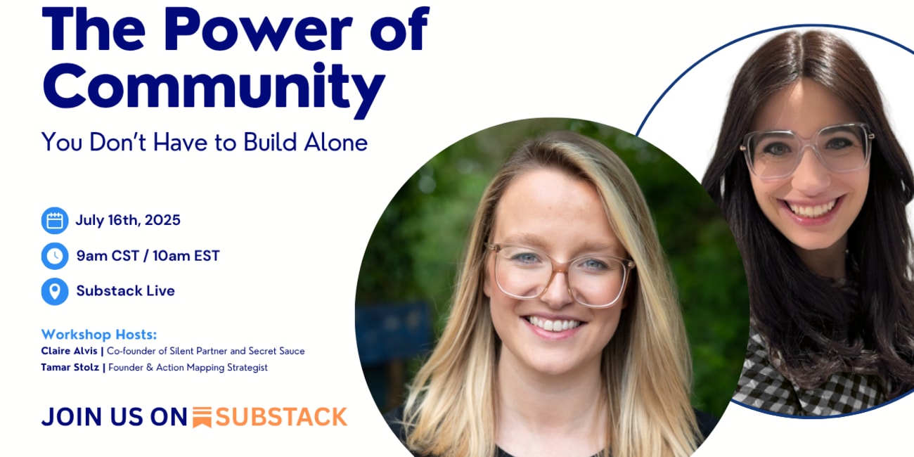 The Power of Real Community: Why You Don’t Have to Build Alone