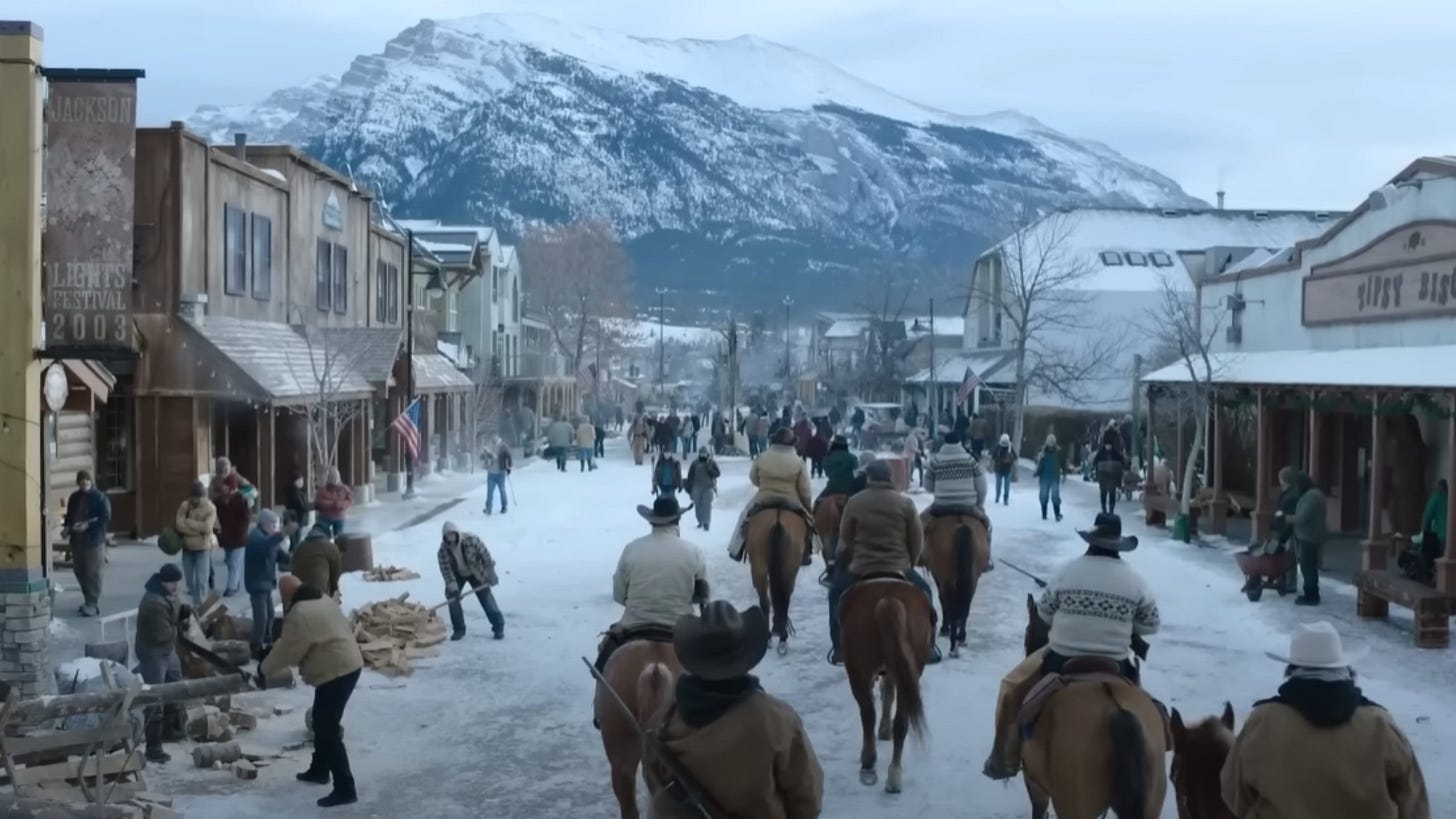 How HBO's The Last of Us created its Jackson, Wyoming setting in Alberta