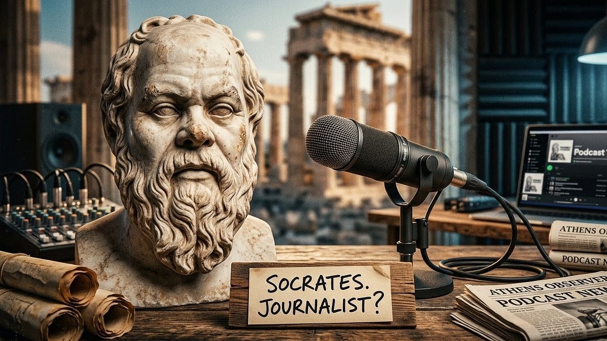Socrates. Journalist?