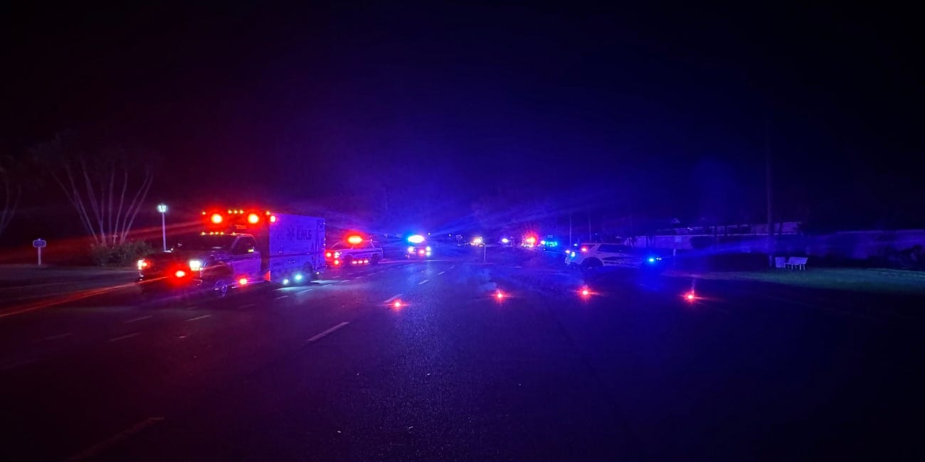 Ambulance Involved in Three-Vehicle Crash Shuts Down Manatee Avenue Causeway Overnight
