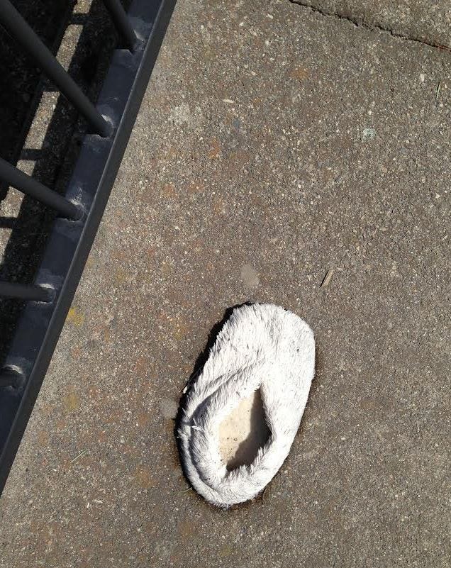 misplaced slipper