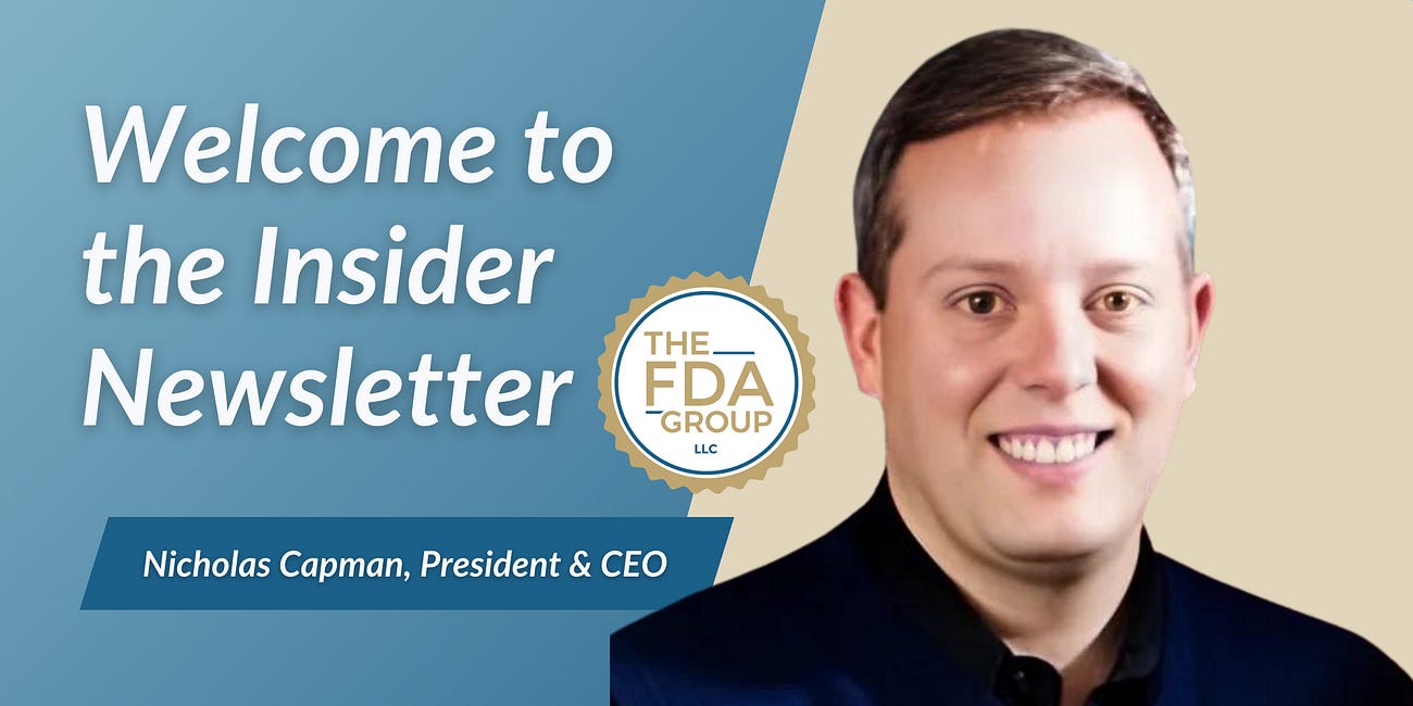 Welcome to the Insider Newsletter