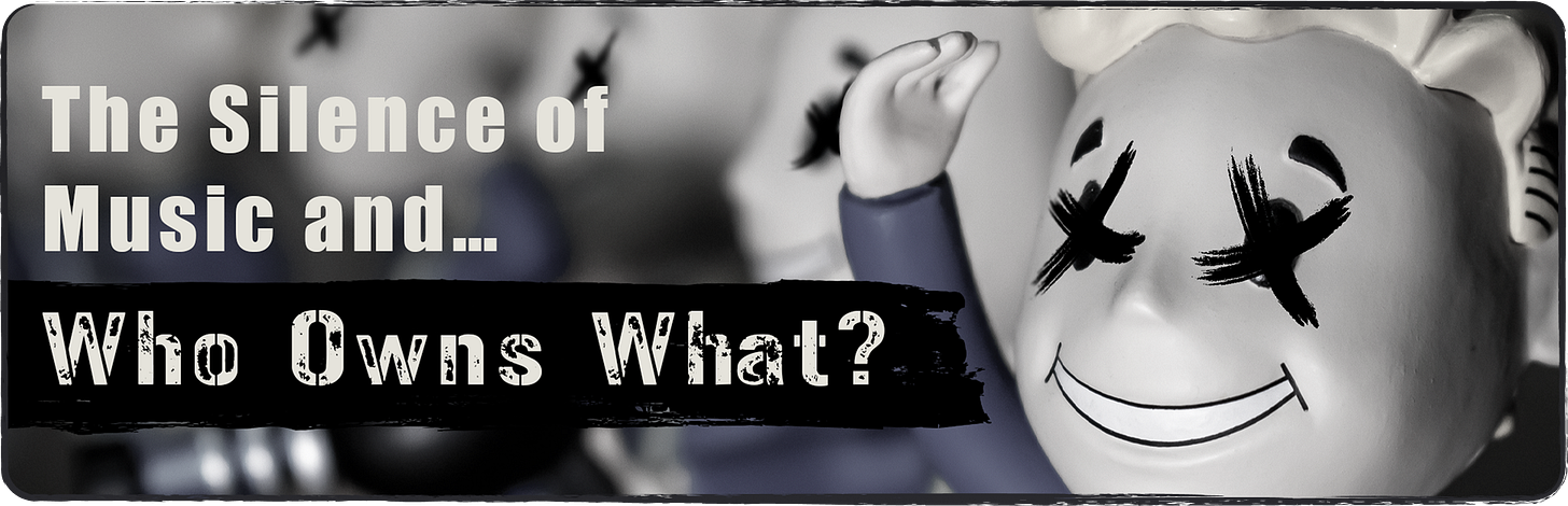 Header image for the section on a piece of music being removed from Fallout 4