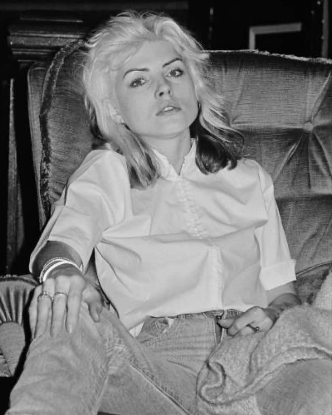 Totally Crazy About Long Sleeve Shirt Debbie Harry