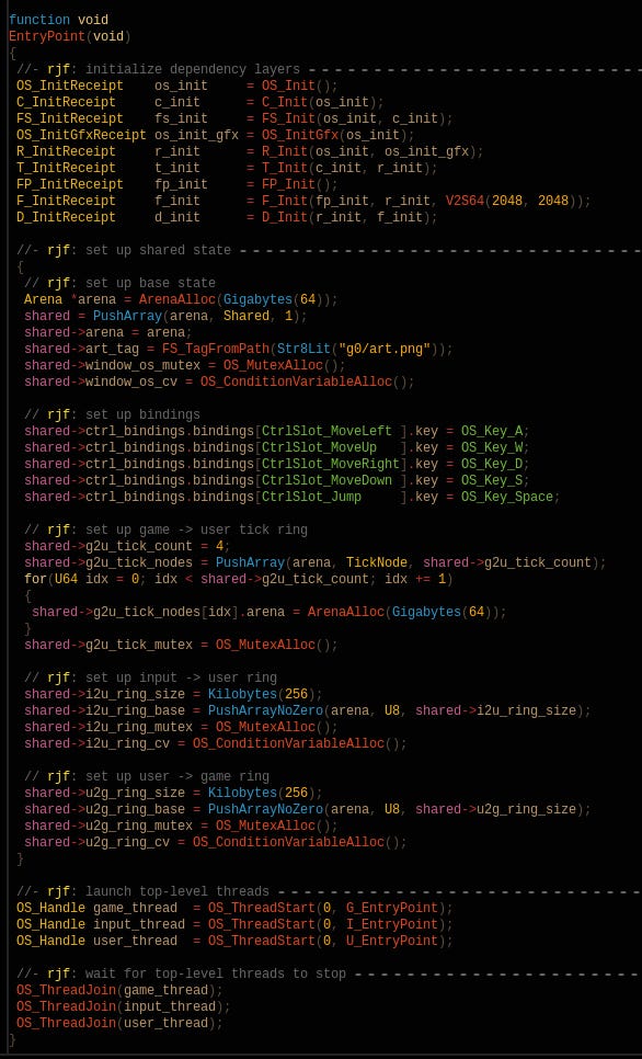 Main Loops, Refresh Rates, and Determinism - by Ryan Fleury