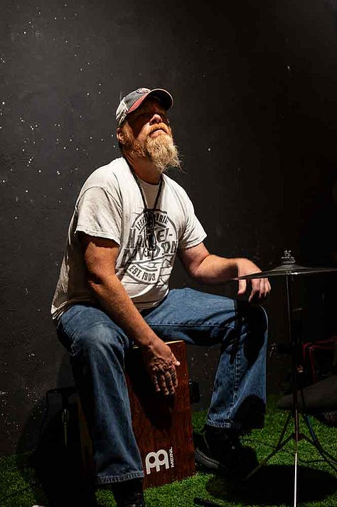 HermAnthony performs at Stone Oven Pizza