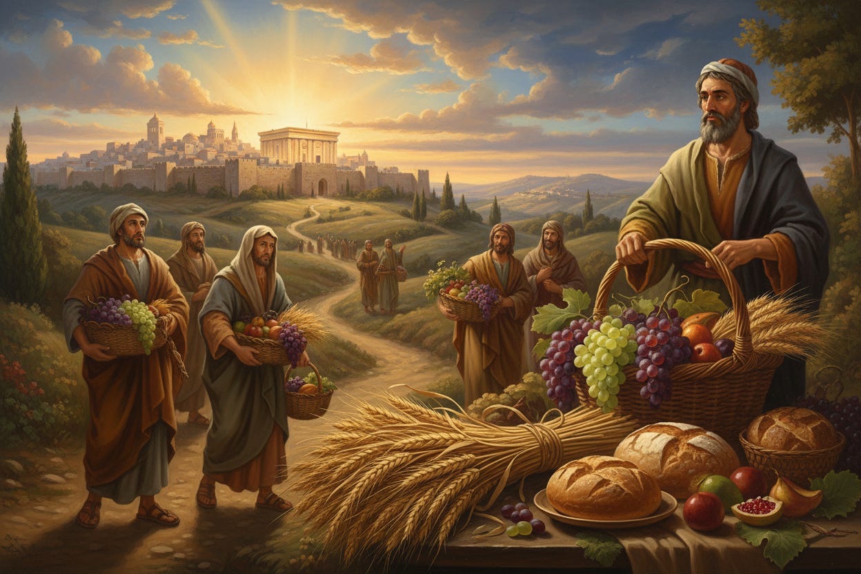 The Biblical Roots of Pilgrimage and Thanksgiving