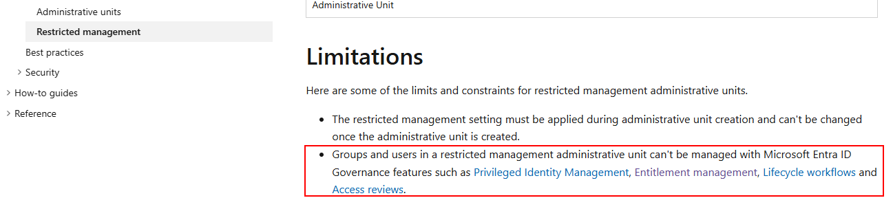 Microsoft documentation
