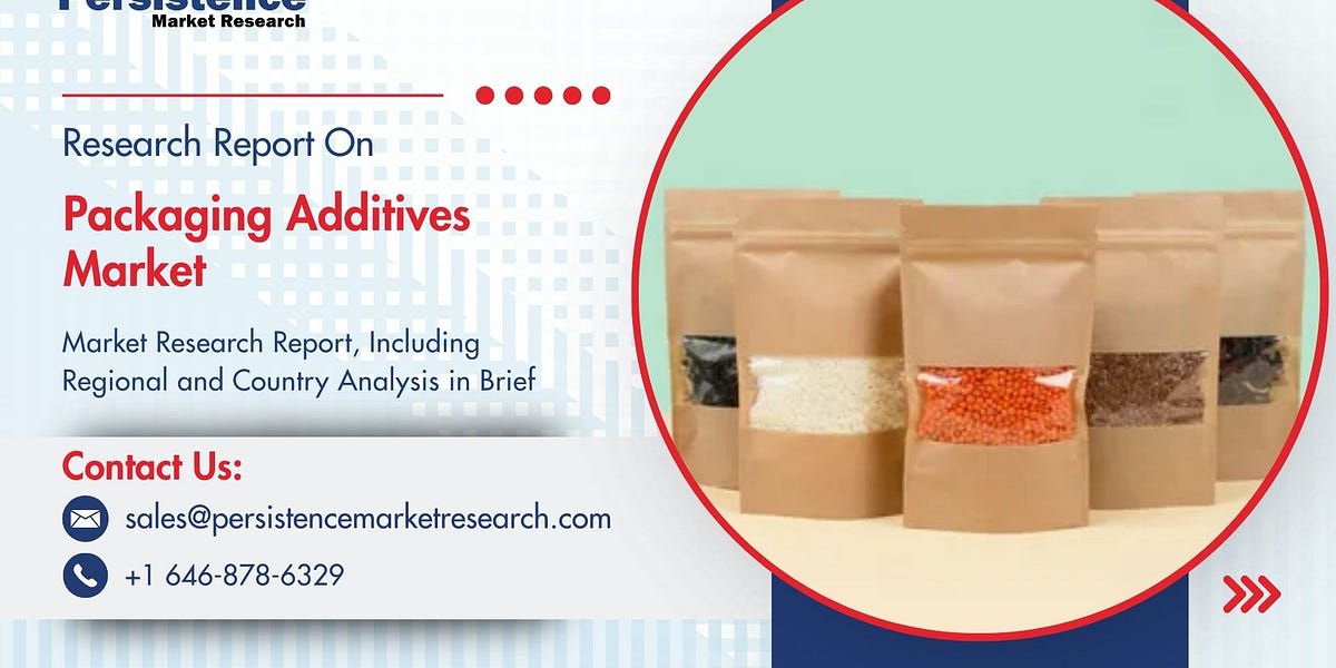 Packaging Additives Market Innovation Supported by Smart Packaging ...