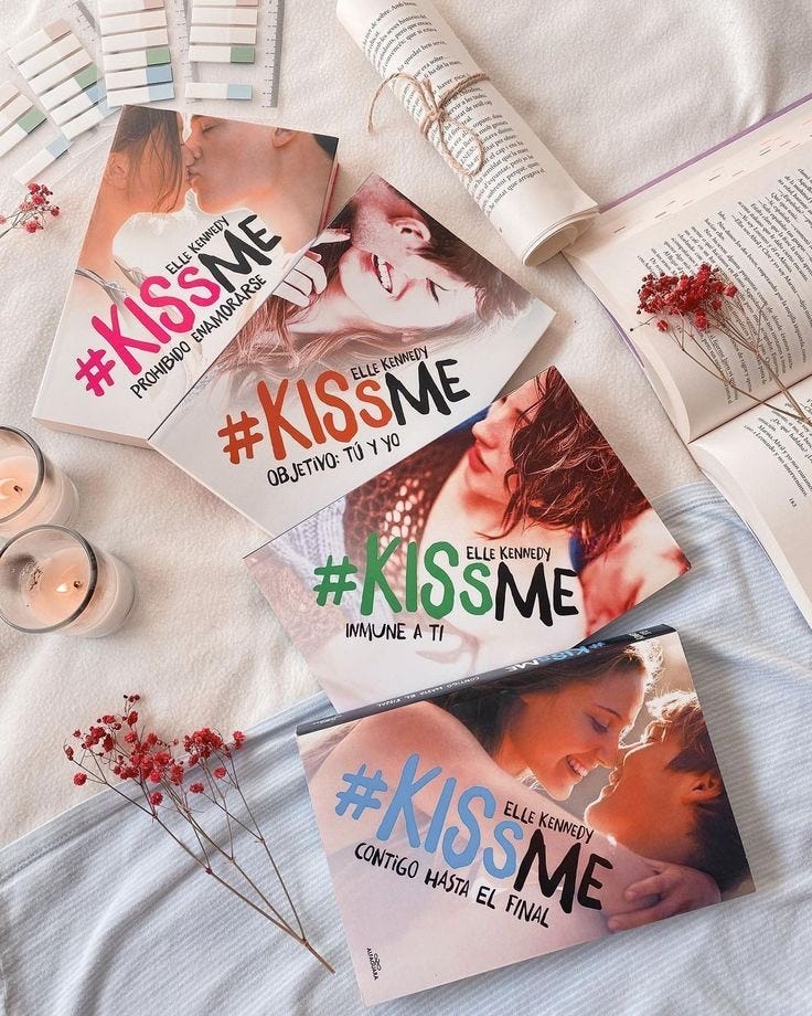 libros de la saga Kiss me aesthetic libros de la saga Kiss me aesthetic