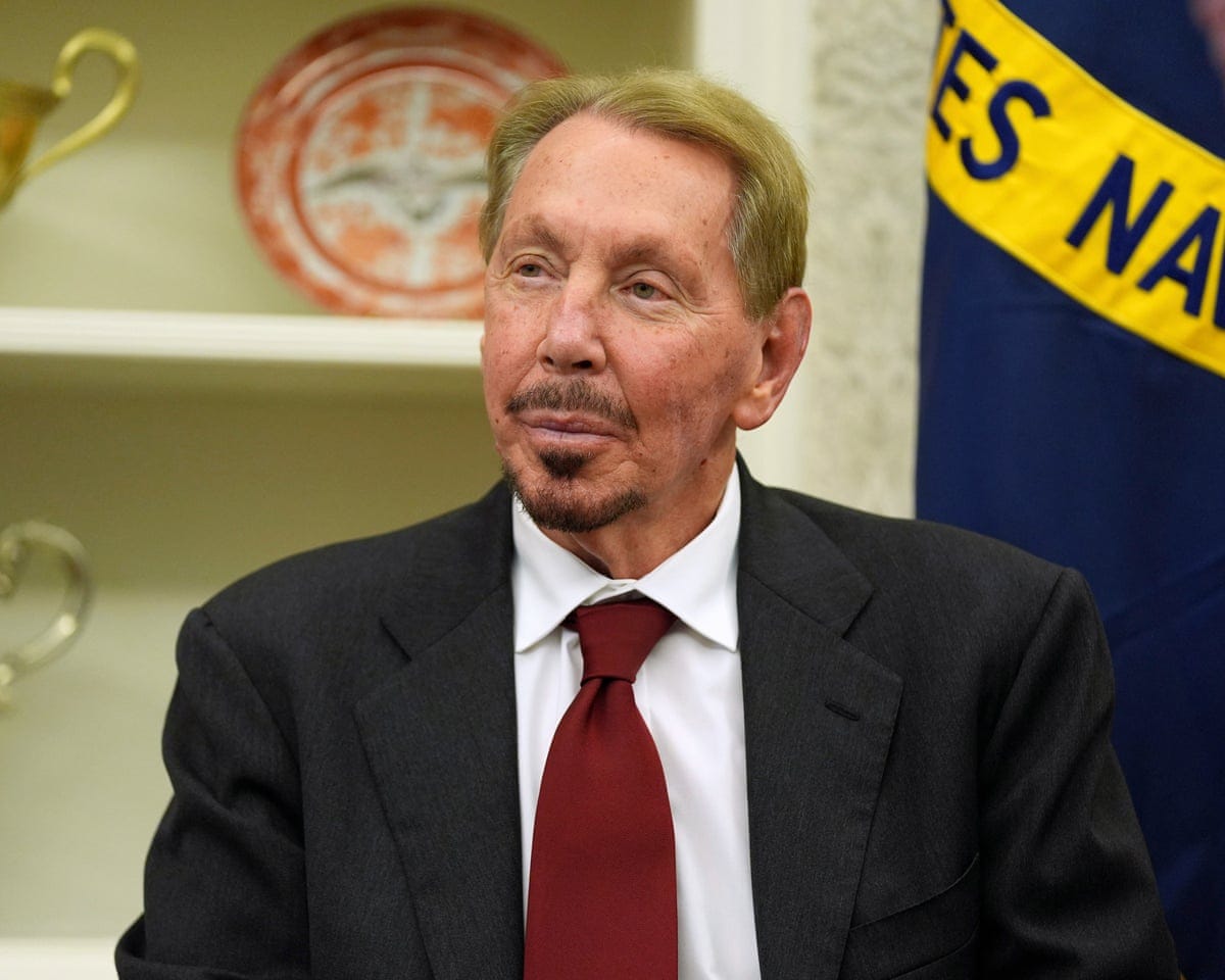 Larry Ellison: Oracle co-founder who overtook Musk as world's richest  person | US news | The Guardian