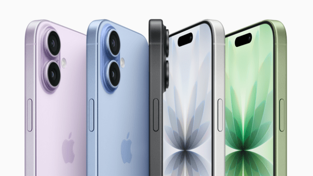 Available in five gorgeous colors — black, lavender, mist blue, sage, and white — iPhone 17 has a beautiful, more durable design.