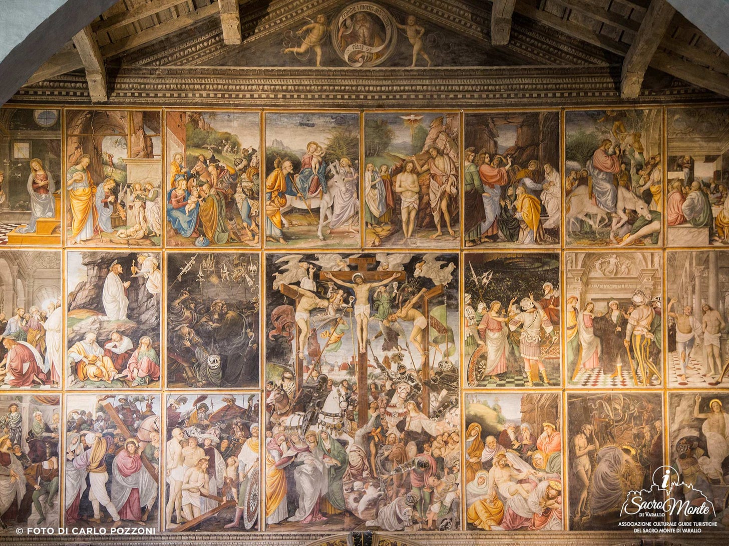 Sacro Monte di Varallo chiesa santa maria delle grazie