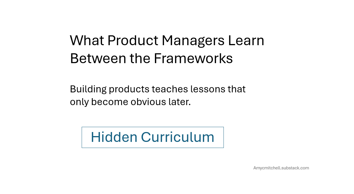 things product managers learn from building products