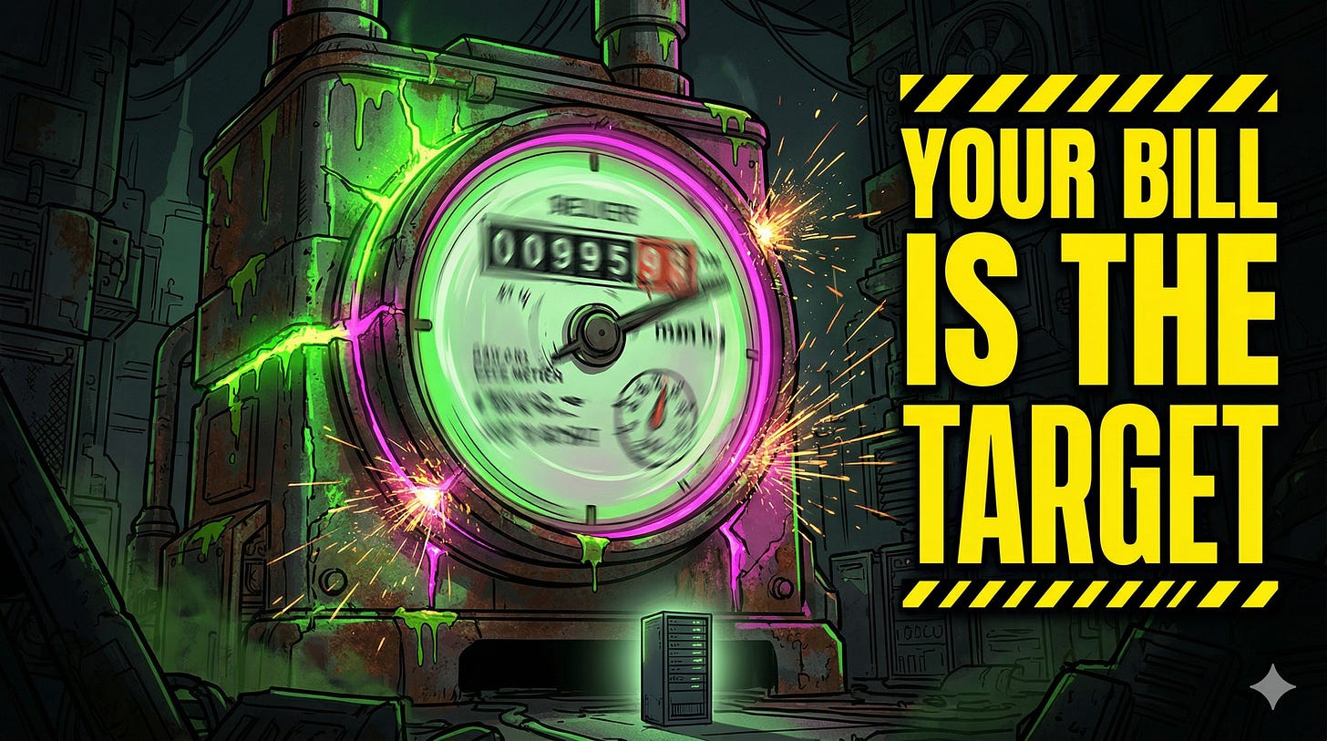 Model denial of service LLM unbounded consumption denial of wallet cloud billing attack API key theft credential abuse AI infrastructure cost explosion