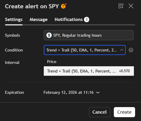 The Only Trend Following Rule You Need in 2026 (Rule + Pine Script Code)