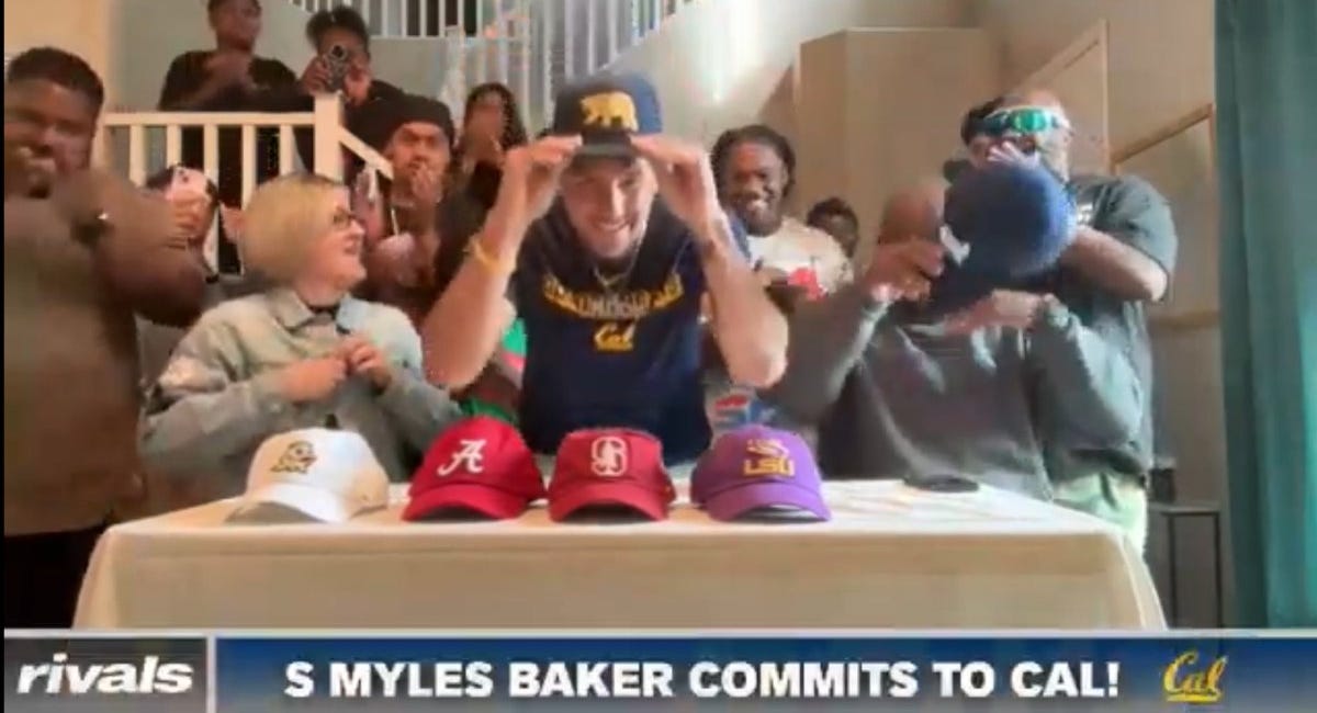 Cal Lands Commitment From Four-Star Safety Myles Baker