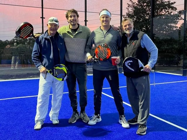 Pictures of padel court at Columbia Racquet Club in South Carolina