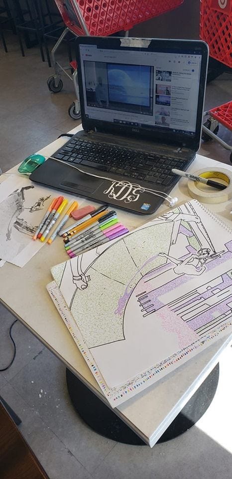 Creativity: The spark and the work