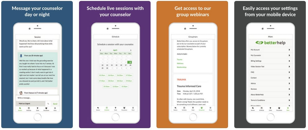BetterHelp — Online Counseling | 11 Mental Health Apps That Will Make Your  Day a Little Bit Brighter | POPSUGAR Fitness Photo 8