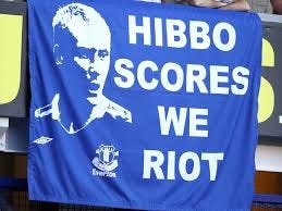 When Tony Hibbert finally scored and ... When Tony Hibbert finally scored and ...