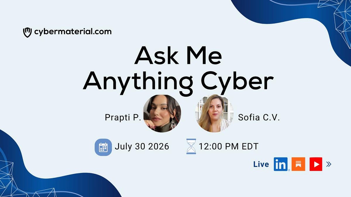 Ask Me Anything: Cyber – CyberMaterial