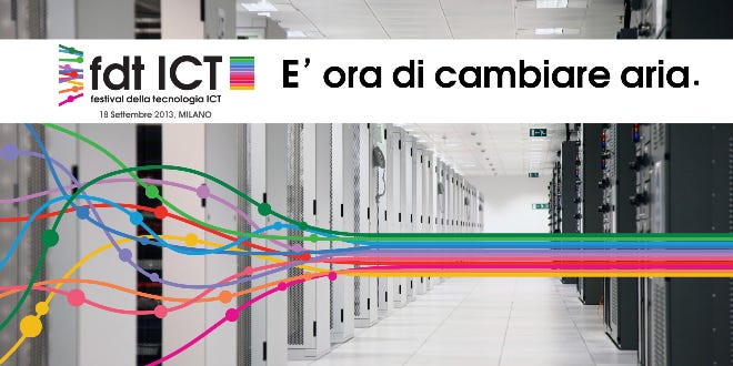 Featured image of post Impressioni sul festival ICT (edizione 2013) Featured image of post Impressioni sul festival ICT (edizione 2013)