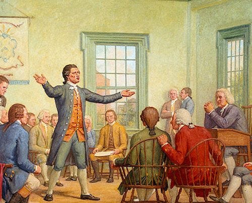 The First Continental Congress in 1774 The First Continental Congress in 1774