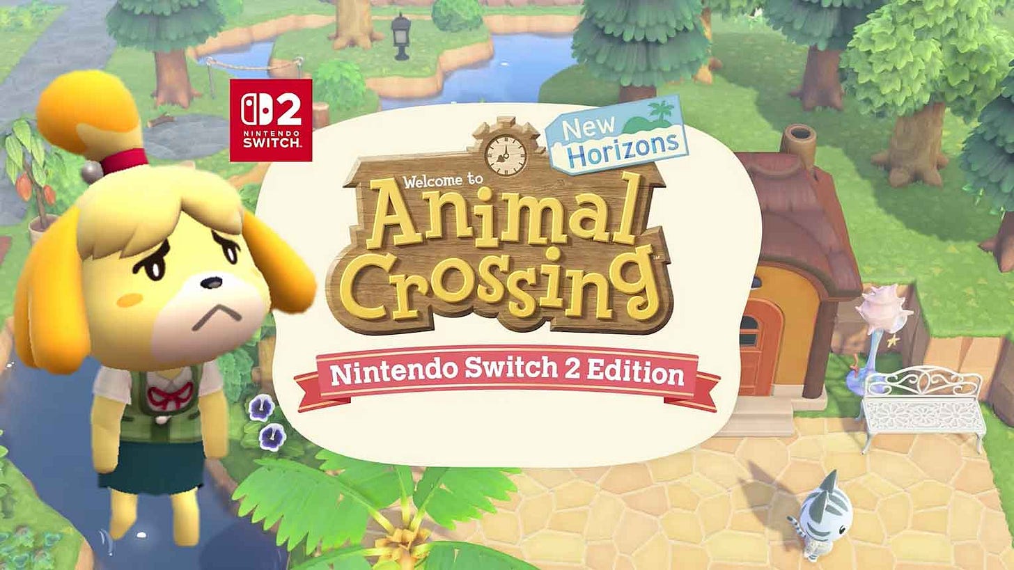 Animal Crossing: New Horizons – Nintendo Switch 2 Edition is a disappointing upgrade