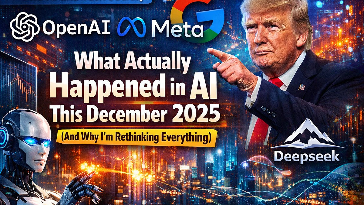 Key December 2025 Advances in AI and Technology