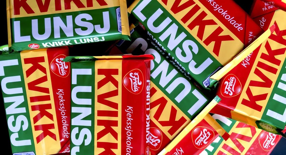 Kvikk Lunsj: The “Quick Lunch” Chocolate Bar and the Norwegian Mountain Code