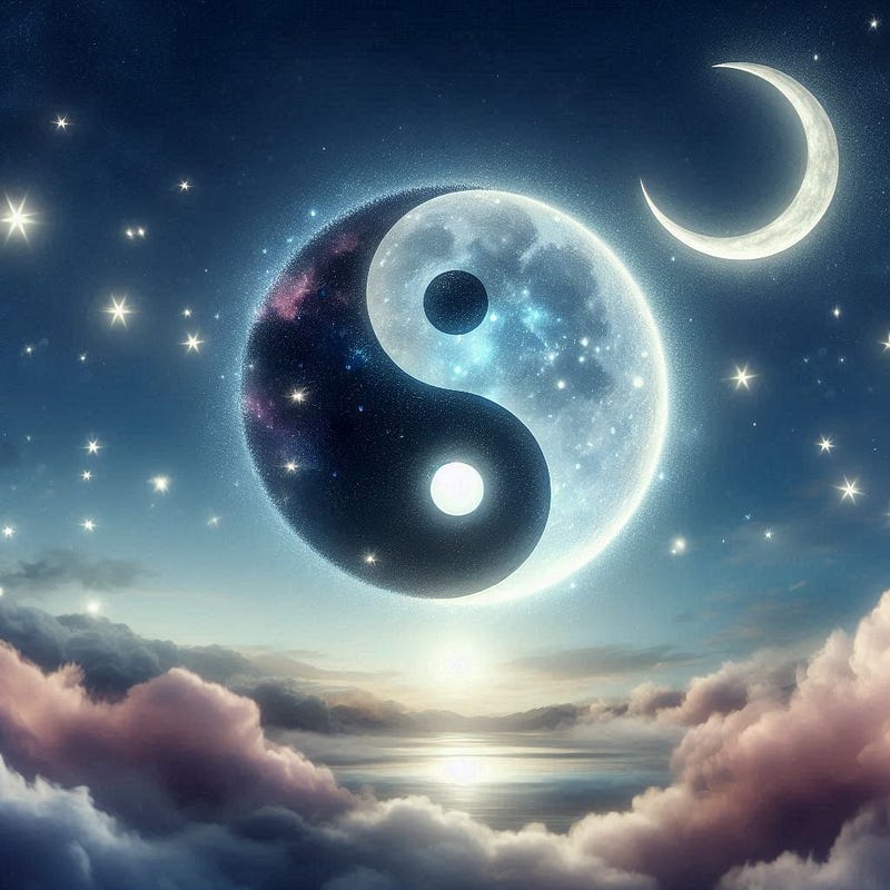 O conceito de Yin e Yang.