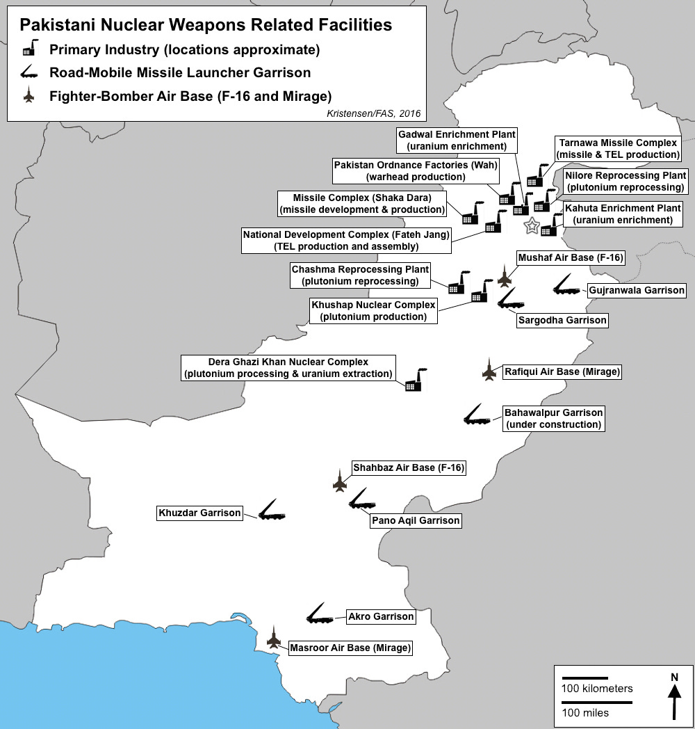 Pakistan's Evolving Nuclear Weapons Infrastructure - Federation of American  Scientists