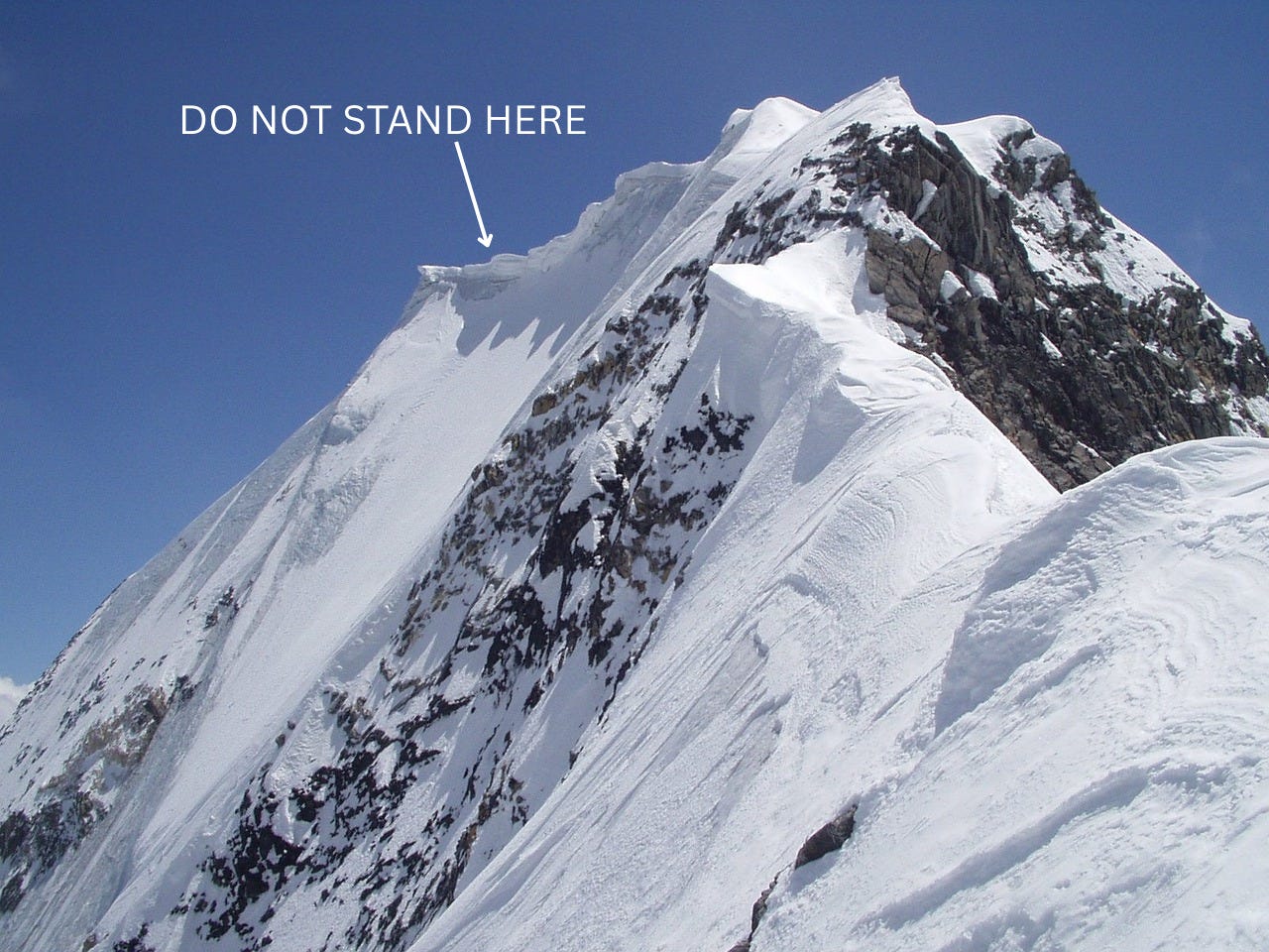 A mountain with snow on it

AI-generated content may be incorrect.