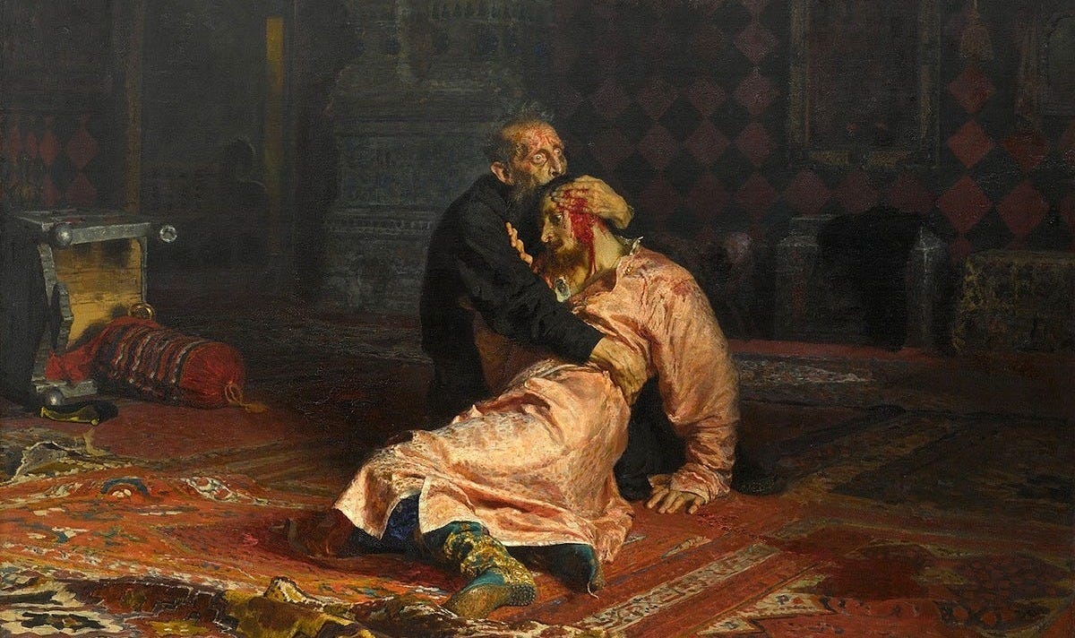 Grief and Regret: An Analysis of Emotions In Repin's Famous Painting | by Kazka N | Medium Grief and Regret: An Analysis of Emotions In Repin's Famous Painting | by Kazka N | Medium