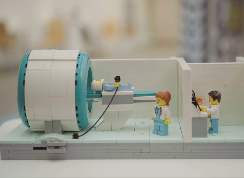 L'ensemble de scanner IRM LEGO® ludique réduit l'anxiété et la sédation chez les enfants dans les hôpitaux du monde entier