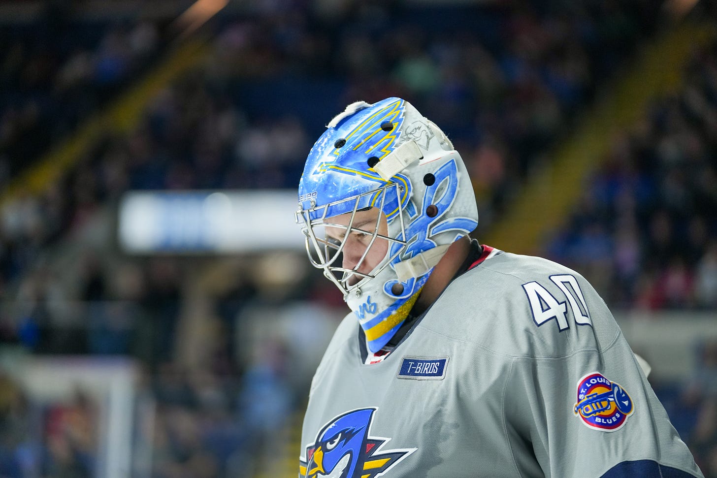 Springfield Thunderbirds goaltender Will Cranley