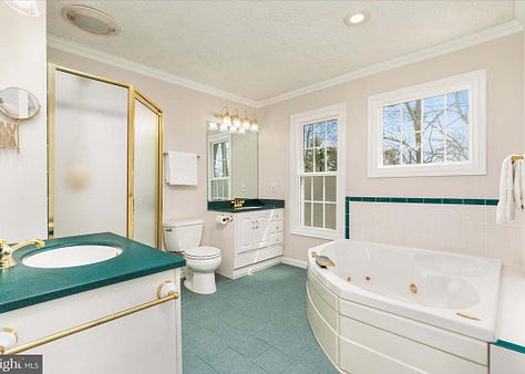Images of a single-family house listing