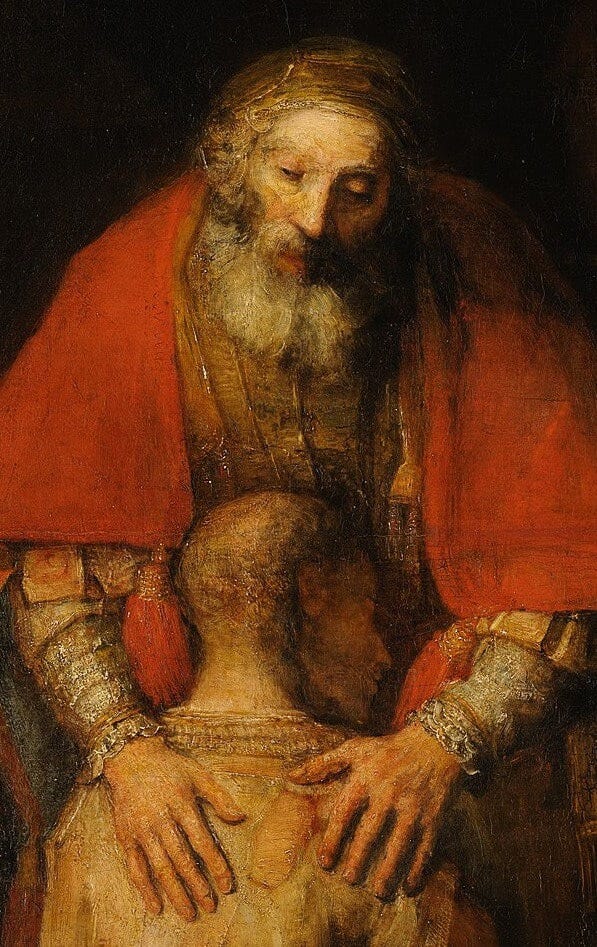 A discussion of The Return of the Prodigal Son by Rembrandt