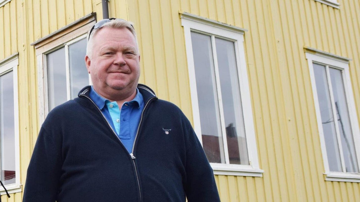 Andreas Haugen er styreleder i Andøy Havn KF. Andreas Haugen er styreleder i Andøy Havn KF.