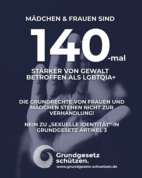 Kampagnenmotive der Kampagne „Grundgesetz schützen“