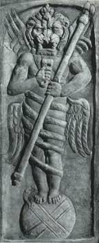 The Mithraic Lion, also called Phanes or leontocephaline, with serpent... |  Download Scientific Diagram