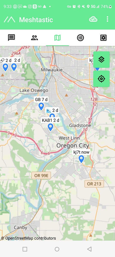Tracking KJ7T with Meshtastic